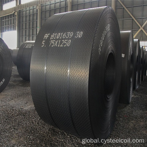 Carbon Steel Coil Hot Rolled Checkered Steel Coil Chequered Steel Coils Supplier